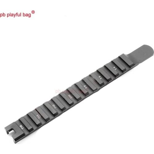 Playful bag Outdoor sport Jinming 13 upper rail HK416 upgrade material rail Gel ball gun accessories CS toys equipment QB84S