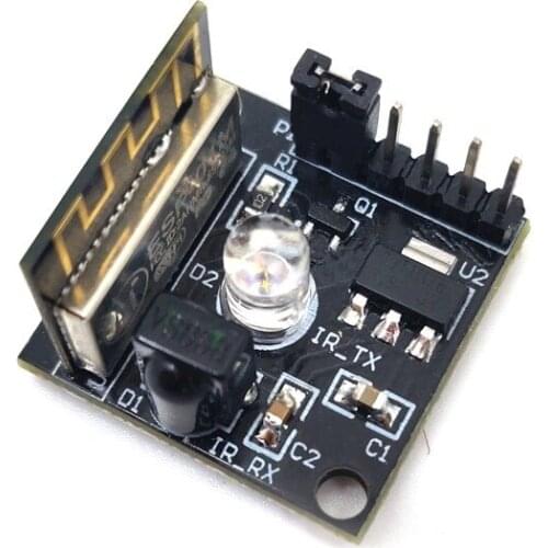 ESP8285 infrared receiving and transmitting wifi remote control switch module development learning board