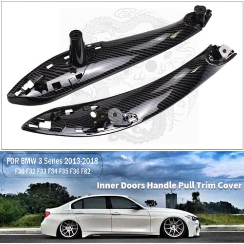 Upgraded Interior Door Pull Handle Inside Panel Trim Replacement For BMW 3 Series F30 F80 F31 F32 F33 F34 F35 F36 2013-2018