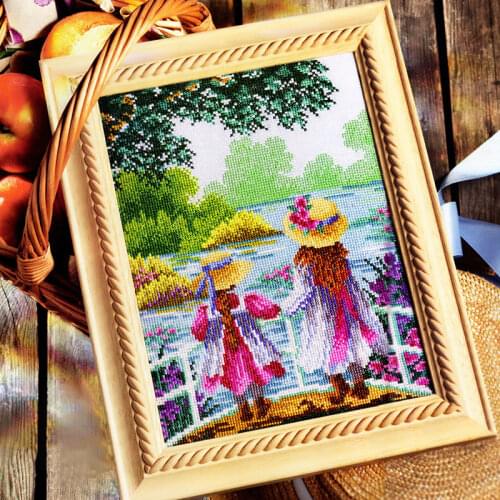Col130-5 fabric thread Cross stitch kit for needlework and handicrafts Needlework Cross-stitch embroidery set Cross stitch kits