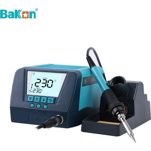 Bakon BK90 Lead Free Soldering Station High Frequency 90W Digtal Display Welding Station for PCB Circuit Board Repair 220V
