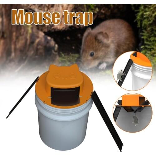 Flip Rat Trap Automatic Reset Multi Mousetrap Humane and Safe for Indoor Outdoor Barn Garage ALI88