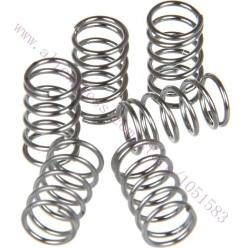10pcs/lot 3D Printer Printing Platform Supporting Spring Hot Bed Balance Spring for Ultimaker Mk Hot Bed Use Free Shipping
