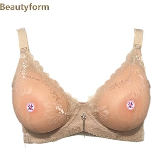 See-Through Pocket Bra for Silicone Breastforms Crossdress
