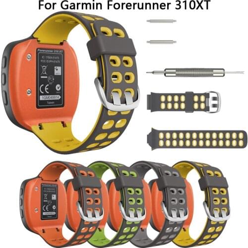 Smar Watch Wristband Band For Garmin Forerunner 310XT Strap Bands Forerunner 310 XT Straps Silicone Bracelet Replacement Correa