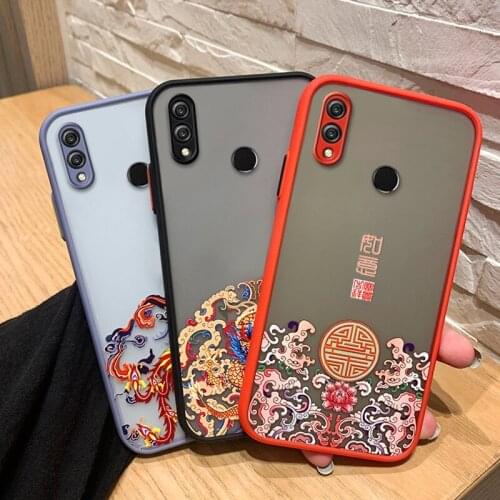 Luxury 3D Emboss Phone Case For Huawei Y8P Y7A Y9S Y9 Prime 2019 P Smart 2021 Honor 8X 9X Pro 9A X10 Max Hard PC Back Cover Case