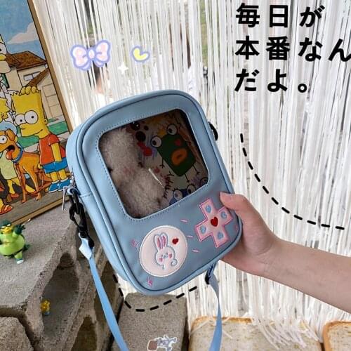 Cute Game Machine Design Lolita Girls Shoulder Bag Fashion Nylon Mini Casual Ladies Kawaii Style Ita Bag New Student Dolls Bag