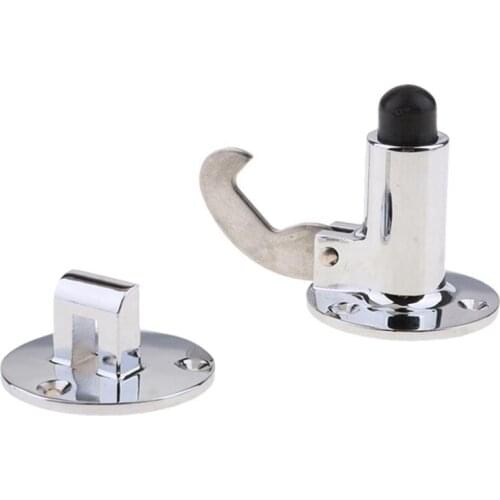 Heavy Duty 316 Stainless Steel Door Stop & Catch Marine Boat Door Hardware Ship Accessories