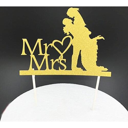 Cake Topper Party Creative Mr&Mrs Cake Small Flags Korean Wedding English Birthday Happy Card Insert Insert 5