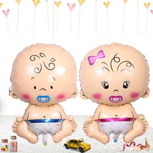 Lovely Angel Pacifier Baby Boy Girl Foil Balloons Baby Shower Decoration Helium Balloon birthday party decorations kids Supplies
