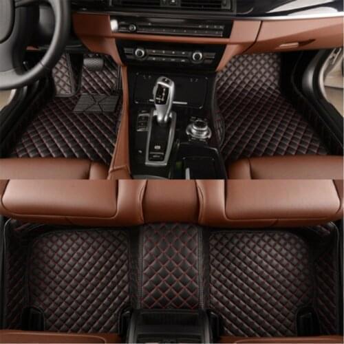 WLMWL Custom leather car mat for Land Rover All Models Rover Range Evoque Sport Freelander auto accessories Car-Styling