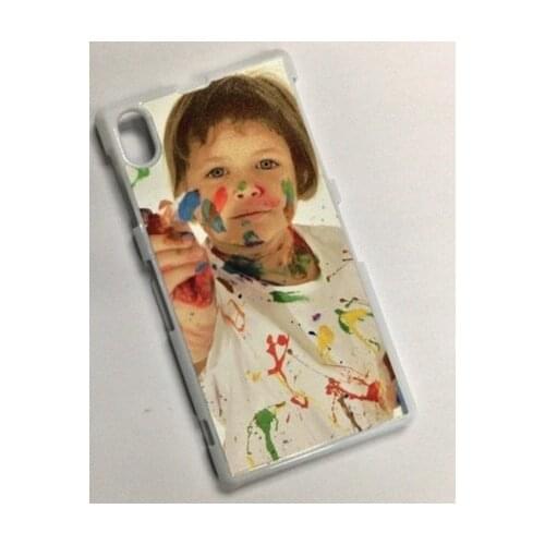 Wtsfwf DIY 2D Sublimation hard PC Blank Case for Sony Z1 L39H with Aluminum Inserts 10pcs/lot