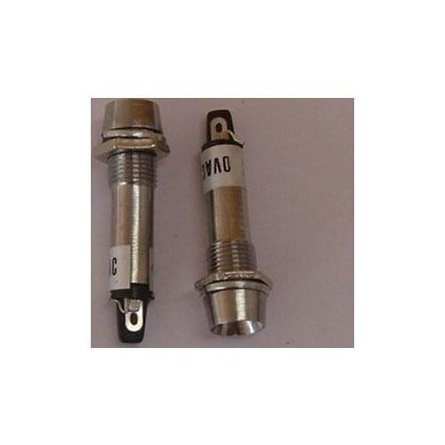 10pcs 12V 8mm Yellow LED Power Indicator Signal Light XD8-1