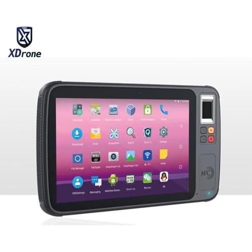 2020 K8 Waterproof Rugged Android Tablet 8 inch Qualcomm MSM8953 Phablet HF UHF RFID 2D Barcode Scanner Fingerprint Reader GPS