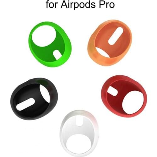5 Pair Ultra-Thin Silicone Anti-fall Noise Reduction Design Earphone Earbuds Cases Earplug Covers For Airpods Pro Headset
