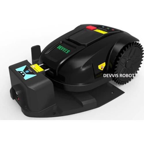 Grass Cutting Machine Electric Robotic Lawn Mower E1800S Newest Gyroscope Function,Water-prooofed Charger