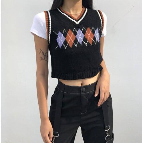 Женские трикотажные жилетки FancyQube China At AliExpress