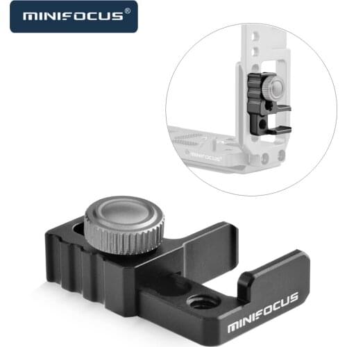 Minifocus Cage Cable Clamp Lock for A7RIV A7RIII A7II A7SII A7RII A6000 6400 A6500 A6300 GH5S GH5 GH4 BMPCC Camera Monitor Cage