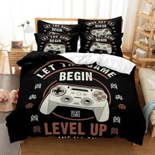 Bedding set duvet cover set 3d bedding digital printing bed linen queen size bedding set fashion design