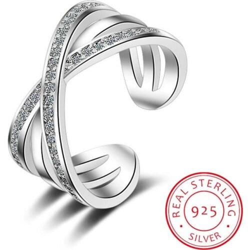 LEKANI Women's Silver Rings