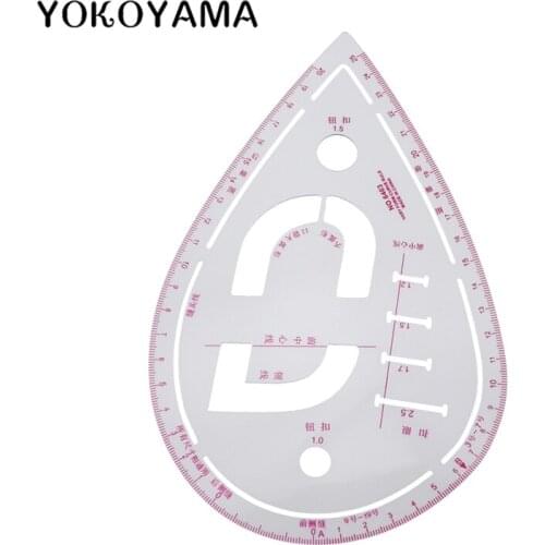 YOKOYAMA The Cage Cuff Ruler Sewing Machine Parts Sewing Tool Ruler Knitting Ruler Patchwork Sewing Home DIY Manual Supplies