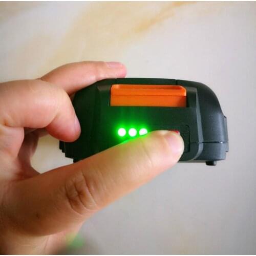 Cheapest LED 2500mah Li-ion Battery for Worx 20v worx 3520 3525 3575 3578 2A 6A 100-240 Charger for WA3742 WA3835 WA3847