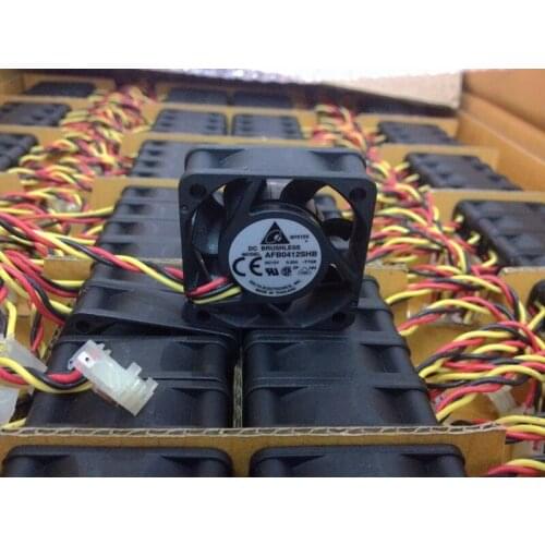 Brand new DELTA 4015 4CM 12V 0.35A AFB0412SHB Server cooling fan