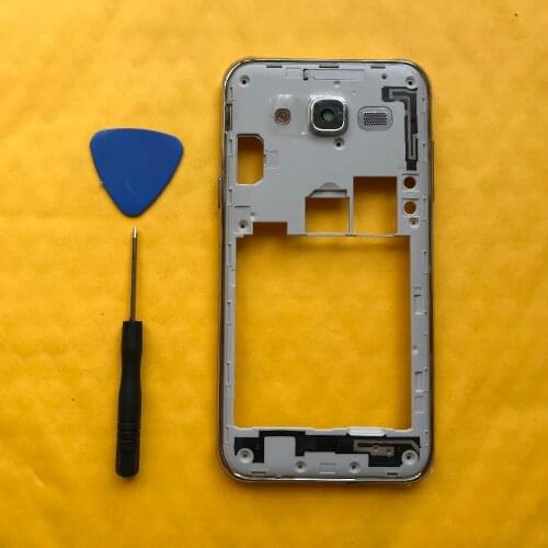 Original Middle Frame For Samsung Galaxy J5 2015 J500 J500F J500H J500M J500FN Phone Housing Cover With Tools