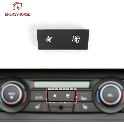 Car Wind Air Volume air conditioning Fan button switch For BMW 3 series E90E91 E92 E93 X1 E84 1 Series E87