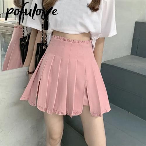 Юбки-карандаши с разрезом POFULOVE China At AliExpress