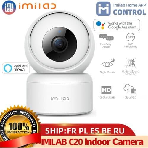 Global Version IMILAB App C20 1080P Smart Home IP Camera 360° PTZ Security Monitor WiFi Indoor CCTV Vedio Surveillance Cameras