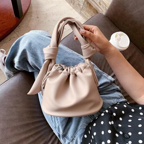 Black Soft Leather Luxury Shoulder Bag Designer Women Handbags and Purses Fashion Lady Bucket Totes Bag Fashion Clutches 2020