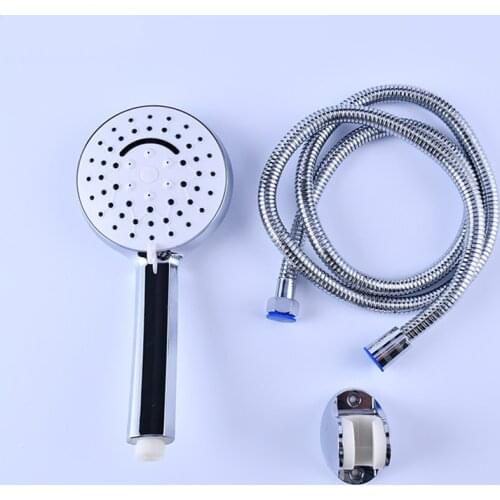 New Design Waterfall 4 Function Hand Held Shower Head High Pressure Rain Shower Sprayer Set Water Saving