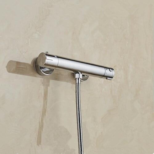 Rushed Shower Faucet Bath Mixer Nuoweite Factory Direct Sale/constant Temperature Crock Bibcock, thermostat shower mixer faucet