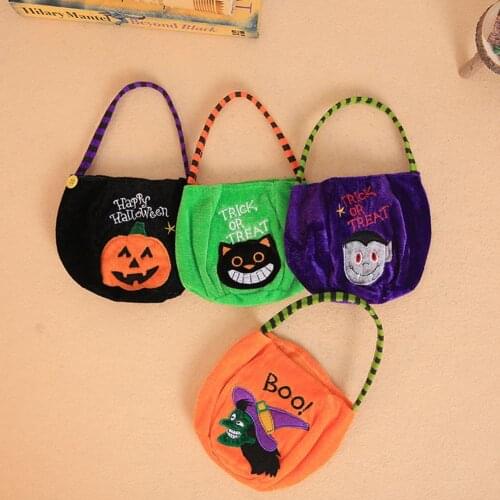 Halloween Travel Storage Bag Cotton Drawstring Bag Eco Reusable Cloth Underwear Case Travel Home Storage Bag Dustproof