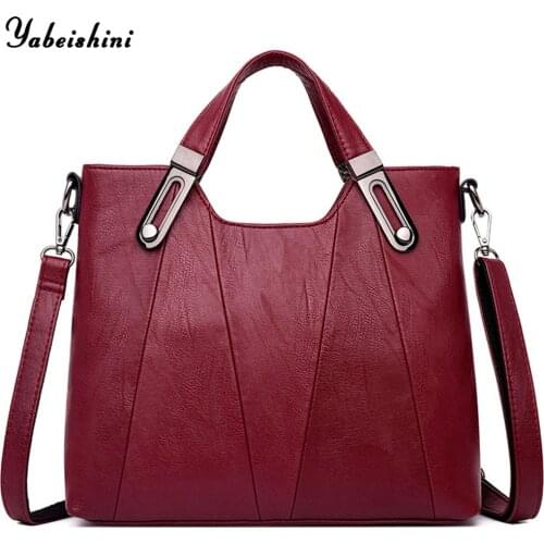 Bags for women 2020 ladies splice sheepskin leather hand bags luxury handbags women bags designer sac main femme shoulder bag
