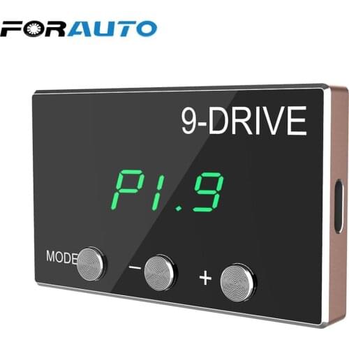 Racing Accelerator Potent Booster 9 Drive 5 Modes Tuning Parts Accessory Plug Play Throttle Response Controller