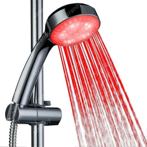 Water power Bathroom Single Red Color kids shower head without color box 8008-A16