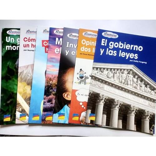 Random 3 Books Parent Child Kids Spanish Book Interesting Popular Science Knowledge Education Reading Libros Big Size Book Age 8