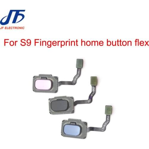 5pcs/lot For Samsung Galaxy S9 G960F / S9 plus G965F Home Button Return Key Menu Button Flex Cable Fingerprint Flex Cable