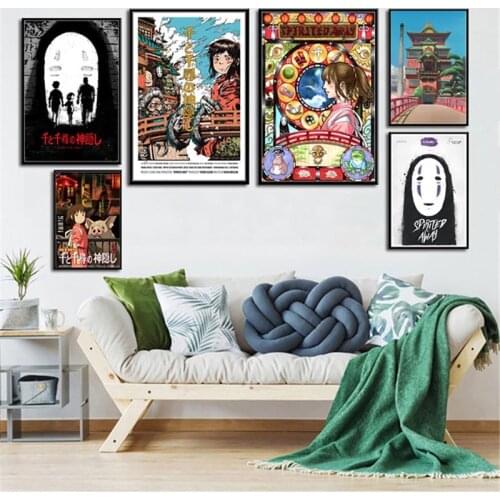 Diamond Painting Mosaic Spirited Away Cartoon Movie Craft Kit 5D Diamond Embroidery Rhinestones Portrait Cross Stitch Home Decor