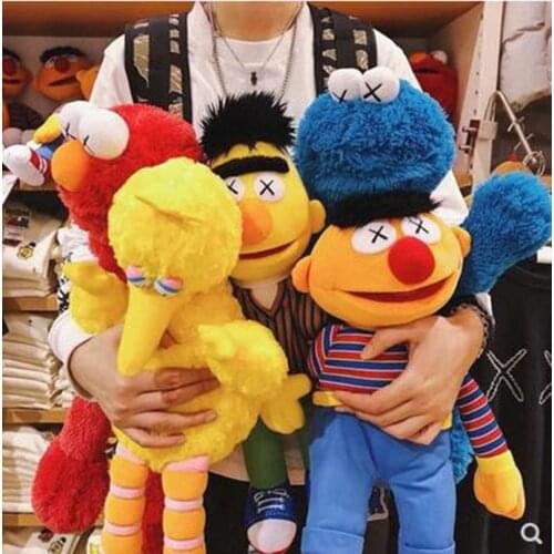 32/50cm Non-original Elmo Big bird super Soft Plush Toy Education creative doll special birthday Xmas gift for kid