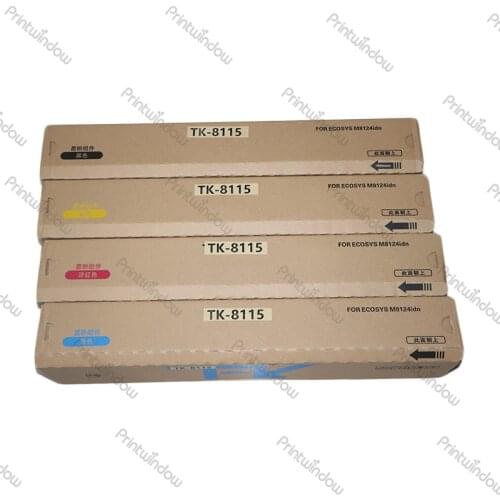 CMYK New Compatible TK8115 Color Toner Cartridge For Kyocera M8130cidn M8124cidn M 8130 8124 TK-8115