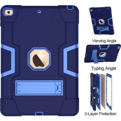 For Apple iPad 10.2 2020 8th 7th A2200 A2198 A2270 A2429 Armor Baby Safe Shockproof Armor Cover Tablet Case +Film+Pen