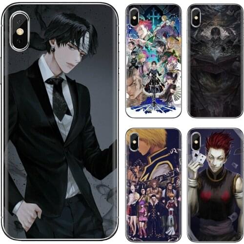 For Xiaomi mi Redmi Note 3 4 4X 5 6 7 8 8t 9 9s 9t 10 pro lite Phone Cases hunter-hxh-C-Phantom-Troupe-hunter
