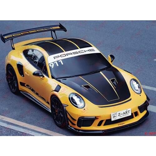 Z-ART carbon fiber body kit for 911 GT3RS carbon fiber tuning kit for 991.2 GT3 RS carbon fiber aerodynamic kit GT3 RS aerokit