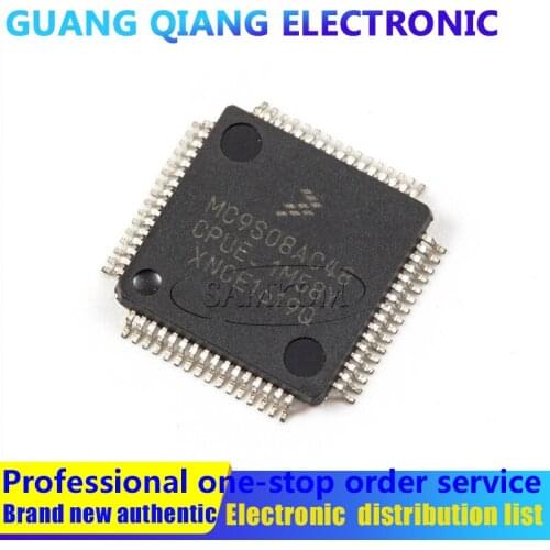 1PCS MC9S08AC48CPUE IC MCU 8BIT 48KB FLASH 64LQFP