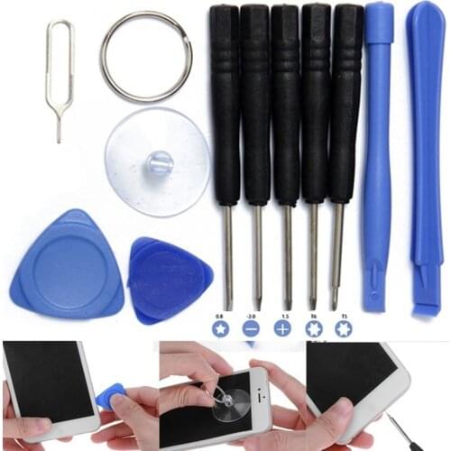 8/9/10/11Pcs-lot Repair Opening Tools Kit For iPhone XR 8 7 Precision Screwdriver Set for Xiaomi Samsung Cell Mobile Phone