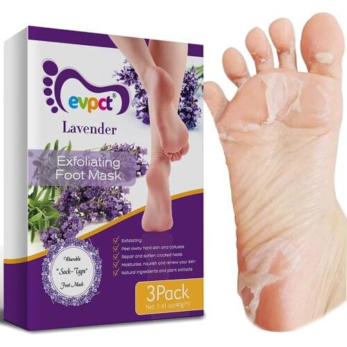 3pcs Foot Peel Mask Dead Skin Callus Exfoliating Foot Masque Feet Exfoliating Foot Masks Feet Socks Moisture Foot Mask
