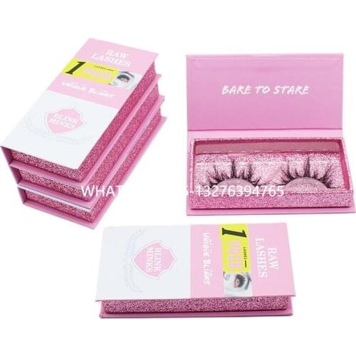 Pink Cigarette Lashes Cases With Tray Custom Lashbox Packaging With Logo 5D 25mm Mink Eyelashes 3D Mink Lashes Vendor
